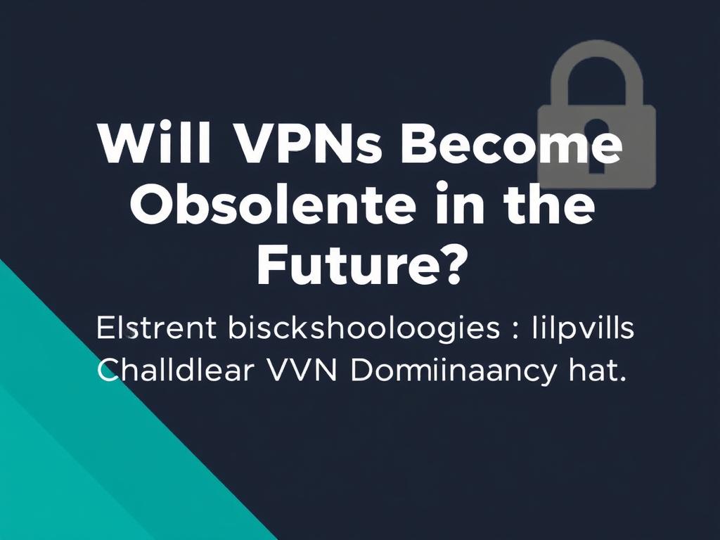 ill VPNs Become Obsolete in the Future?. Emerging Technologies Challenging VPN Dominance фото